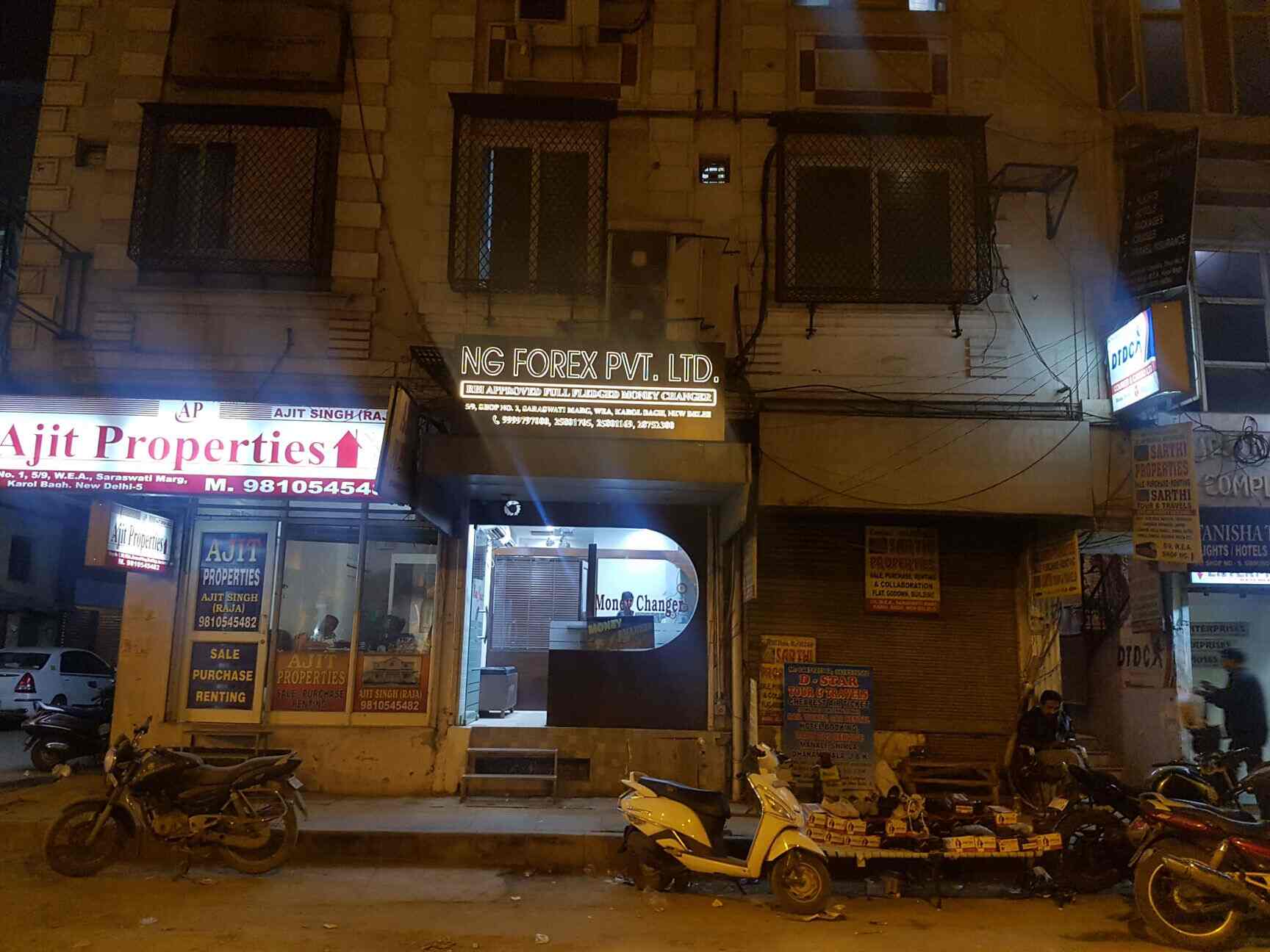 N G Forex Pvt Ltd Karol Bagh Foreign Exchange Agents In Delhi - 