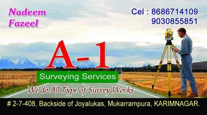 A 1 Surveying Services Mukarampura Land Surveyors In Karimnagar - a 1 surveying services mukarampura land surveyors in karimnagar justdial