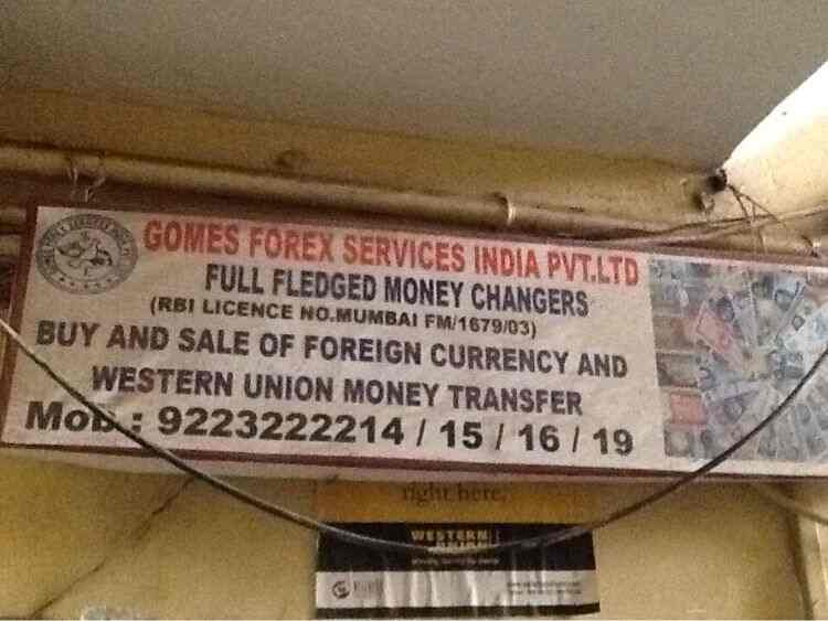 Gomes Forex Services India Pvt Ltd Airoli Foreign Exchange Agents - 